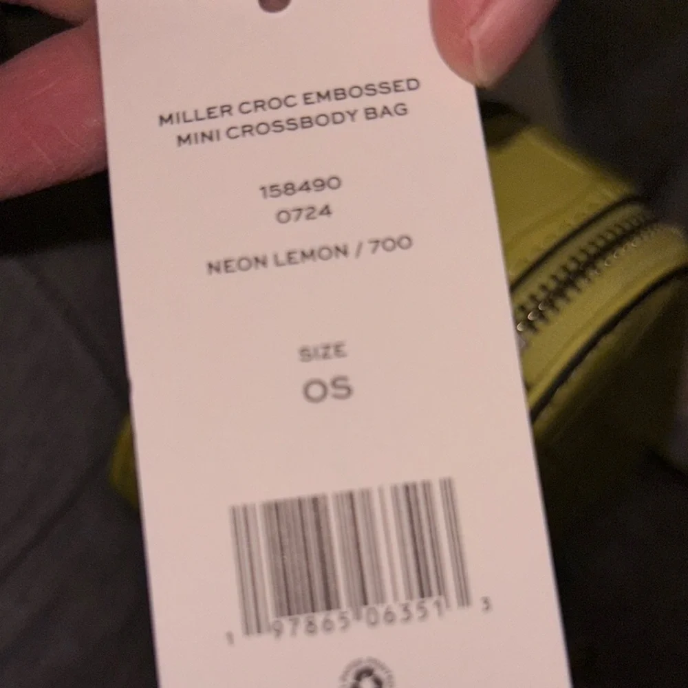 Tory Burch Yellow Crossbody Camera Bag with Gold Hardware - Picture 5 of 7